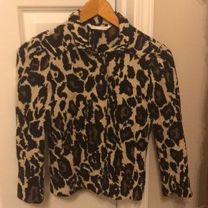 DVF Leopard blazer ASO The Gilmore Girls